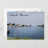 Kenosha, Wisconsin Briefkaart (Voorkant / Achterkant)