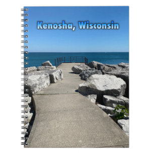 Kenosha, Wisconsin op Lake Michigan Notitieboek
