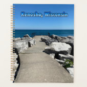 Kenosha, Wisconsin op Lake Michigan Planner (Voorkant)