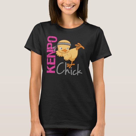 Kenpo Chick T-shirt (Voorkant)