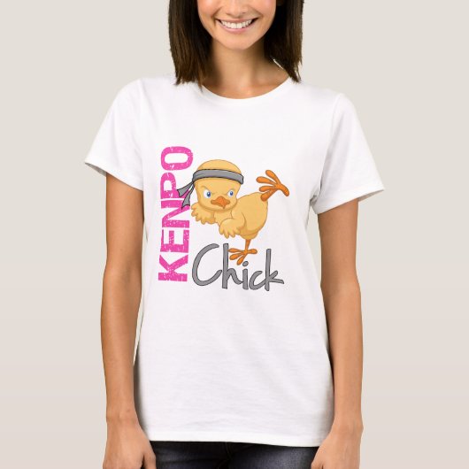 Kenpo Chick T-shirt (Voorkant)