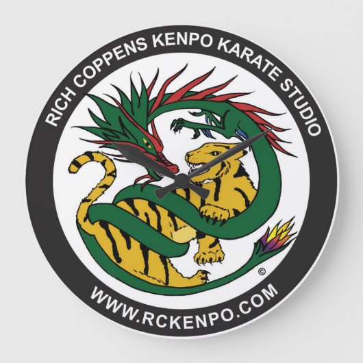 Kenpo Clock Grote Klok (Voorkant)