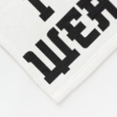 Kenpo Fighter Weapon Kenpo instructeur Karate Mart Fleece Deken (Hoek)