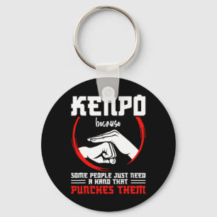 Kenpo Fighter Weapon Kenpo instructeur Karate Mart Sleutelhanger