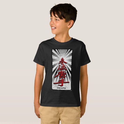 Kenpo-Karate-3D T-shirt (Voorkant volledig)