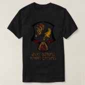 Kenpo Karate Brown 1st Belt Gezegde T-shirt (Design voorkant)