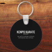 Kenpo Karate Definitie Grappig Amerikaans Kenpo Sleutelhanger (Voorkant)