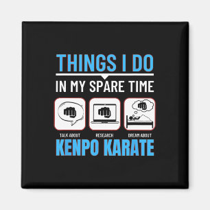Kenpo Karate Dingen Die Ik Doe In Mijn Vrije Tijd Magneet