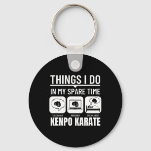 Kenpo Karate Dingen Die Ik Doe In Mijn Vrije Tijd  Sleutelhanger