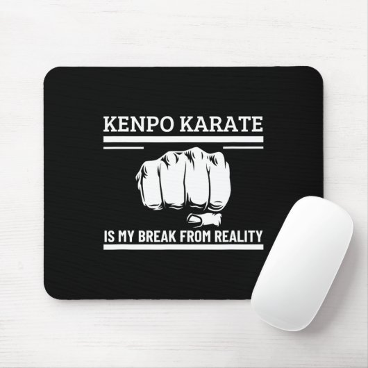 Kenpo Karate is mijn breuk met de realiteit Grappi Muismat (Met muis)