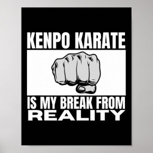 Kenpo Karate is mijn breuk met de realiteit Grappi Poster