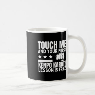 Kenpo Karate les voor gratis coach Funny American Koffiemok