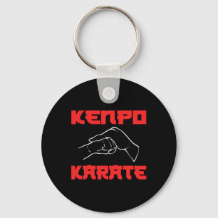 Kenpo Karate Martial Artist Sleutelhanger