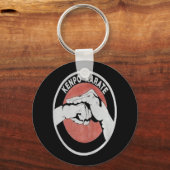 Kenpo Karate Martial Arts Custom Gift Sleutelhanger (Voorkant)