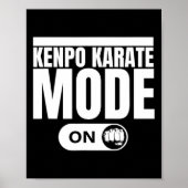 Kenpo Karate Mode On Funny American Kenpo 1 Poster (Voorkant)