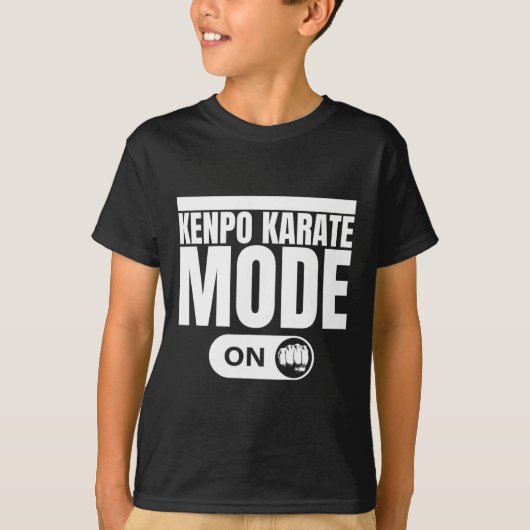 Kenpo Karate Mode voor Funny American Kenpo 1 T-shirt (Voorkant)