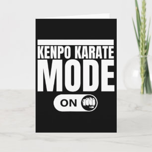 Kenpo Karate Modus Aan Funny American Kenpo 1 Kaart