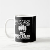 Kenpo Karate Onderwijs Is Belangrijk Grappig Ameri Koffiemok (Links)