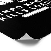 Kenpo Karate Skills Loading Funny American Kenpo 1 Poster (Hoek)