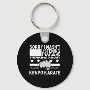 Kenpo Karate Sorry dat ik niet naar Grappig Amerik Sleutelhanger