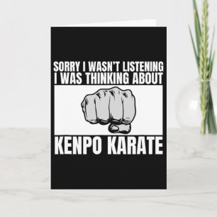 Kenpo Karate Sorry Ik Luisterde Niet Funny Amerika Kaart