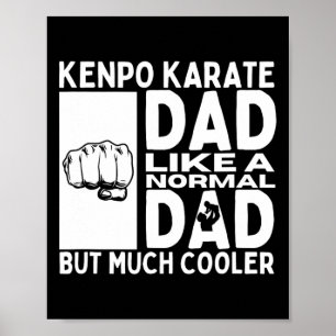 Kenpo Karate Vader Quote Grappige Amerikaanse Kenp Poster