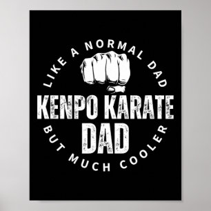 Kenpo Karate Vader Quote Grappige Amerikaanse Kenp Poster