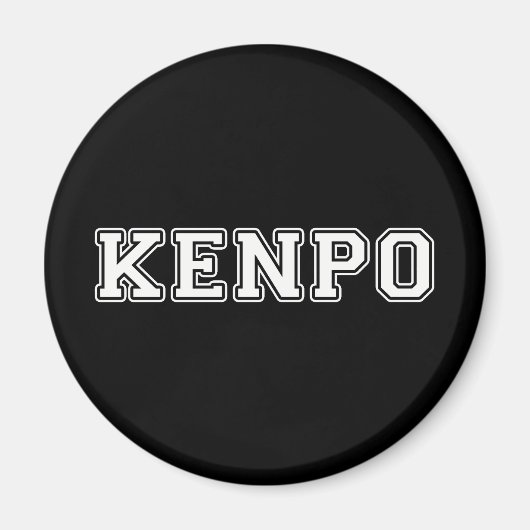 Kenpo Magneet (Voorkant)