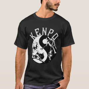 Kenpo Yin Yang Martial Arts Japanse Kempo Vechter T-shirt