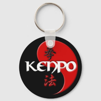 Kenpo Yin Yang Sleutelhanger