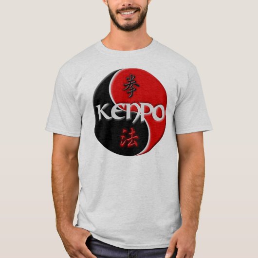 Kenpo Yin Yang T-Shirt (Voorkant)