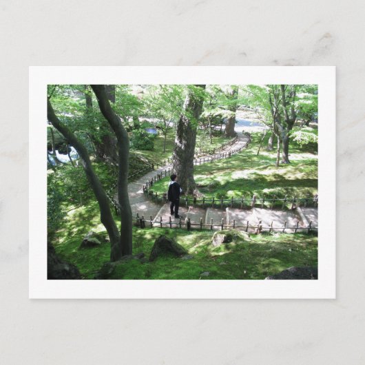 Kenroku-en: Kanazawa, Japan Briefkaart (Voorkant)