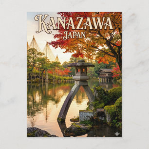 Kenroku-en Tuin Japan Briefkaart