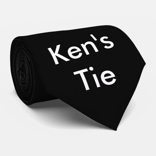 Ken's Stropdas (Opgerold)