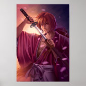 Kenshin Himura Poster (Voorkant)