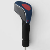 Kenshin Uesugi's Uma-jirushi Golfheadcover (Schuin)