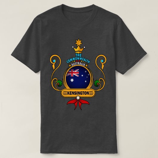 Kensington Australië Nieuw-Zuid-Wales T-shirt (Design voorkant)