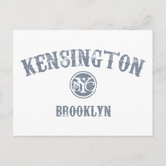 Kensington Briefkaart (Voorkant)