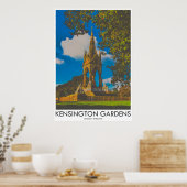 Kensington Gardens, Londen, Engeland Poster (Keuken)