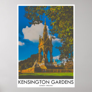 Kensington Gardens, Londen, Engeland Poster