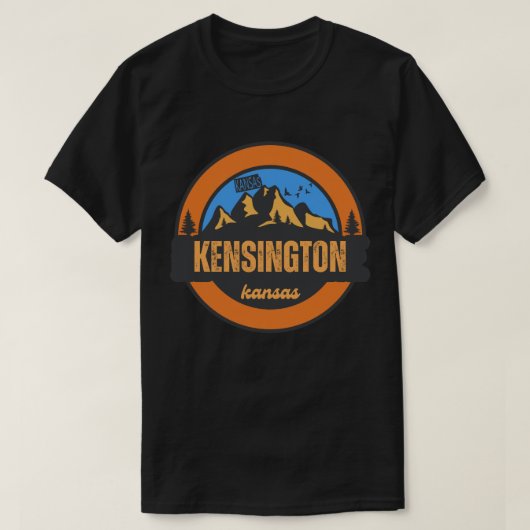 Kensington, Kansas T-shirt (Design voorkant)