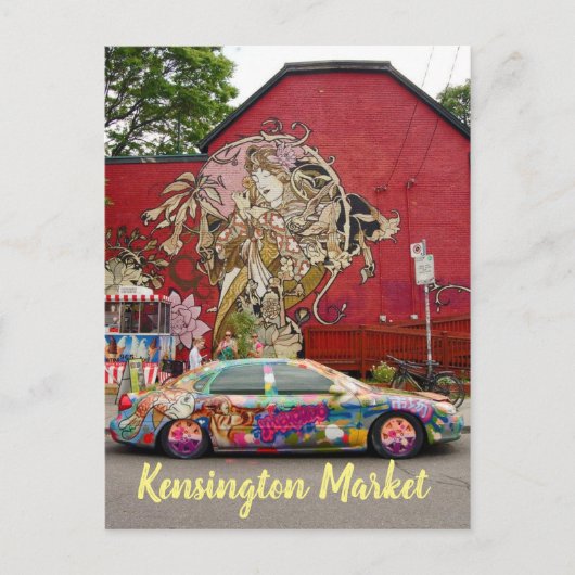 Kensington Market Toronto Canada Postcard Briefkaart (Voorkant)