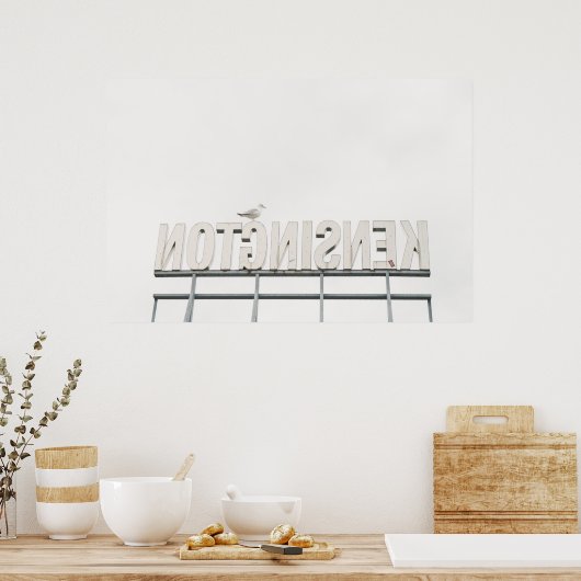 KENSINGTON MARKT SIGN, TORONTO, CANADA POSTER (Keuken)