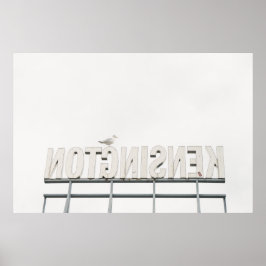 KENSINGTON MARKT SIGN, TORONTO, CANADA POSTER