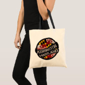 Kensington Maryland vlag canvas tas (Voorkant (product))