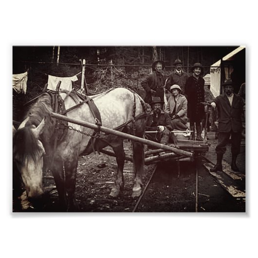 Kensington Mine, Juneau, Alaska Foto Afdruk (Voorkant)