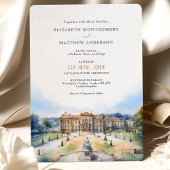 Kensington Palace Gardens Londen UK Bruiloft Kaart