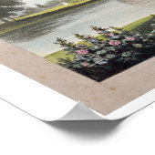 Kensington Palace (kleurenlitho) Poster (Hoek)