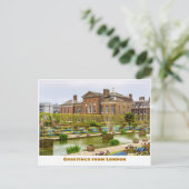 Kensington Palace Londen Engeland Briefkaart (Staand voorkant)