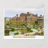 Kensington Palace Londen Engeland Briefkaart (Voorkant)